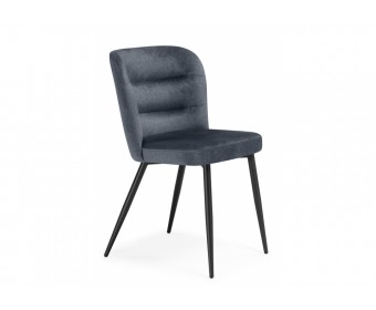 Стул на металлокаркасе Kilian dark gray / black