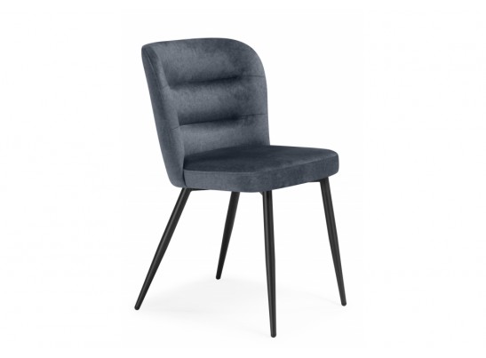 Стул на металлокаркасе Kilian dark gray / black в Каменске-Уральском