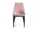 Стул на металлокаркасе Kora 1 light purple / black в Каменске-Уральском