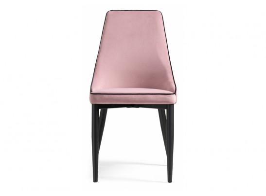 Стул на металлокаркасе Kora 1 light purple / black в Каменске-Уральском