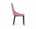 Стул на металлокаркасе Kora 1 light purple / black в Каменске-Уральском