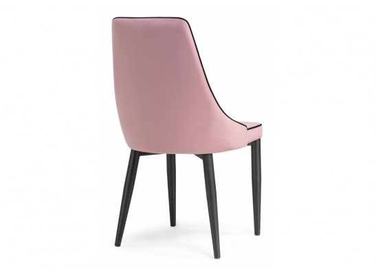 Стул на металлокаркасе Kora 1 light purple / black в Каменске-Уральском