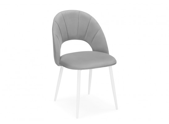 Стул на металлокаркасе Марвел крутящийся светло-серый / белый в Каменске-Уральском