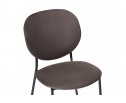 Стул на металлокаркасе Саранда кофе / черный глянец в Каменске-Уральском