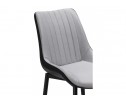 Стул на металлокаркасе Seda black / light gray в Каменске-Уральском