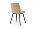 Стул на металлокаркасе Седа крутящийся велюр бежевый / черный в Каменске-Уральском