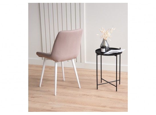 Стул на металлокаркасе Седа латте (zd 290) / белый