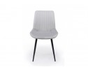 Стул на металлокаркасе Седа светло-серый (zd 960) / черный в Каменске-Уральском