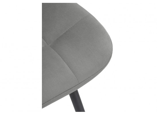 Стул на металлокаркасе Sidra dark gray / black в Каменске-Уральском