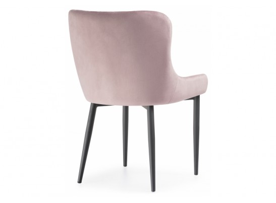 Стул на металлокаркасе Teo light purple / black в Каменске-Уральском