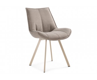 Стул на металлокаркасе Тува капучино