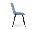 Стул на металлокаркасе Fox light blue / black в Каменске-Уральском