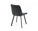 Стулья на металлокаркасе Челси 360 темно-серый (ZD 995) / черный в Каменске-Уральском