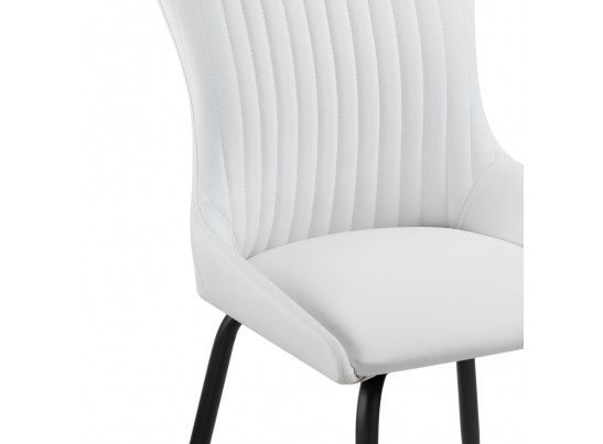 Стул на металлокаркасе Lado white / black в Каменске-Уральском