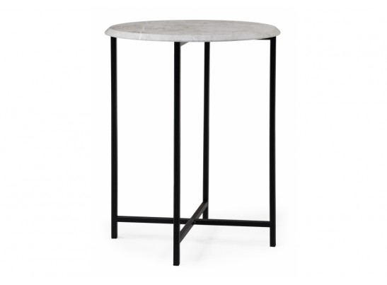 Журнальный столик Манеттия мрамор белый в Каменске-Уральском