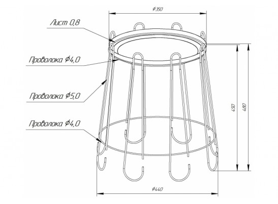 Журнальный столик SHT-CT6 белый муар в Каменске-Уральском