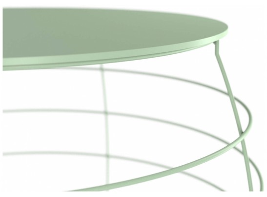 Журнальный столик SHT-CT77 бразо / мятный в Каменске-Уральском