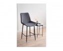 Полубарный стул Седа 360 темно-серый (zd 995) / черный в Каменске-Уральском