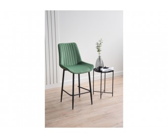 Полубарный стул Седа 360 фисташковый (zd 651) / черный