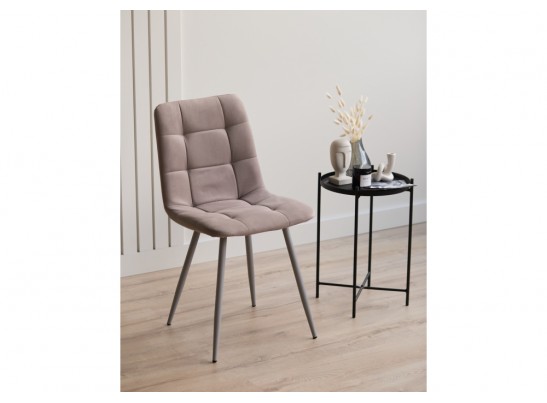 Стул на металлокаркасе Чилли латте / серый в Каменске-Уральском