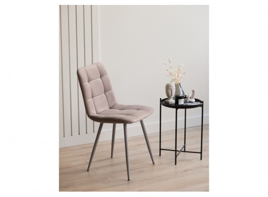 Стул на металлокаркасе Чилли латте / серый в Каменске-Уральском