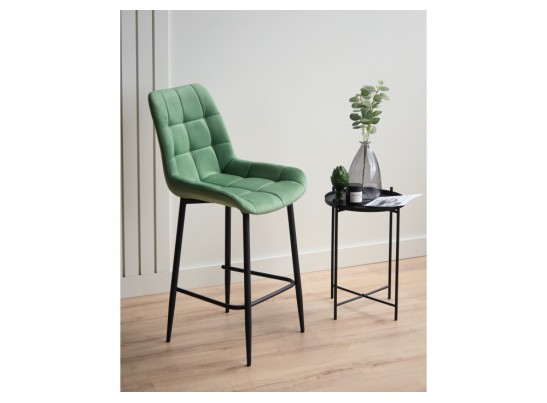 Полубарный стул Челси 360 фисташковый (zd 651) / черный в Каменске-Уральском