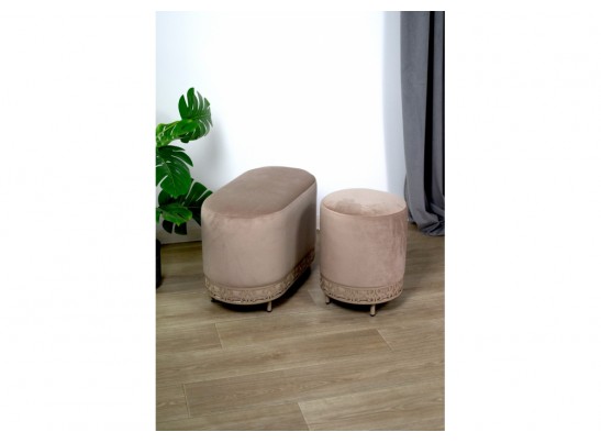 Банкетка Sheffilton SHT-B21-1 Латте/кофейный в Каменске-Уральском