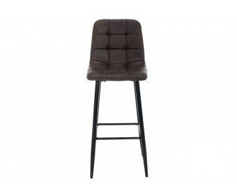 Барный стул Chio black / dark brown