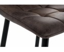 Барный стул Chio black / dark brown в Каменске-Уральском