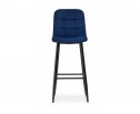 Барный стул Chio dark blue / black в Каменске-Уральском