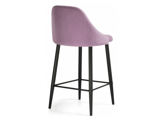 Барный стул Джама лавандовый / черный матовый в Каменске-Уральском