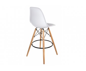 Барный стул Eames PC-007 белый