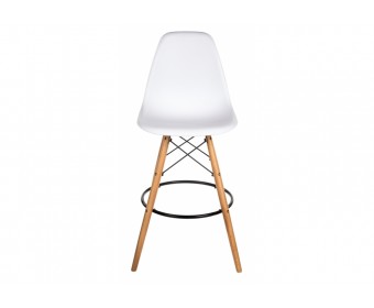Барный стул Eames PC-007 белый