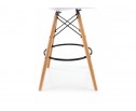 Барный стул Eames PC-007 белый в Каменске-Уральском