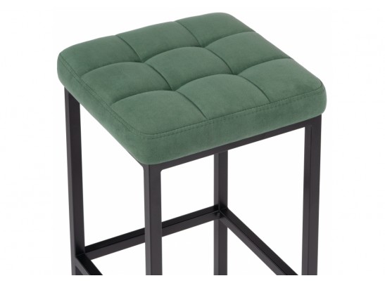 Барный стул Лофт катания изумруд / черный матовый в Каменске-Уральском