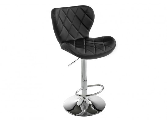 Барный стул Porch black / chrome в Каменске-Уральском