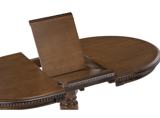 Деревянный стол Аллофан круглый орех в Каменске-Уральском