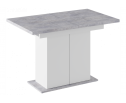 Деревянный стол Carla белый / цемент светлый в Каменске-Уральском
