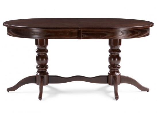 Деревянный стол Дейвер 160(220)х100 орех темный в Каменске-Уральском