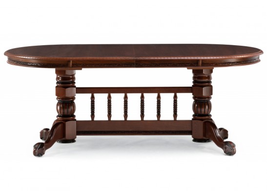 Деревянный стол Кантри орех с коричневой патиной в Каменске-Уральском