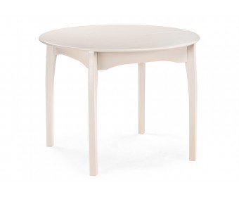 Деревянный стол Распи 100(130)х100х76 беж