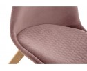 Деревянный стул Bonuss light purple / wood в Каменске-Уральском