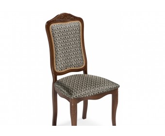 Деревянный стул Эмилин бежевый тк. М14 (Т56) / вишня