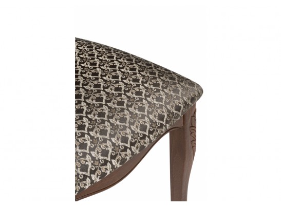 Деревянный стул Эмилин бежевый тк. М14 (Т56) / вишня в Каменске-Уральском