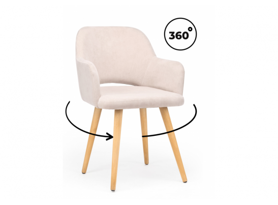 Деревянный стул Эолин 360 латте (glory 10) / светлое дерево в Каменске-Уральском