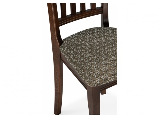 Деревянный стул Фрезино лоди карамель / орех темный в Каменске-Уральском