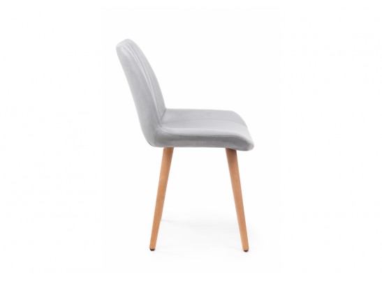 Деревянный стул Седа светло-серый (zd 960) / светлое дерево в Каменске-Уральском