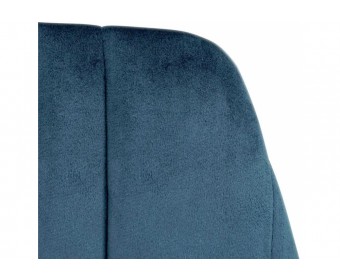 Деревянный стул SHT-ST29-C1/S37 морская глубина / хром лак