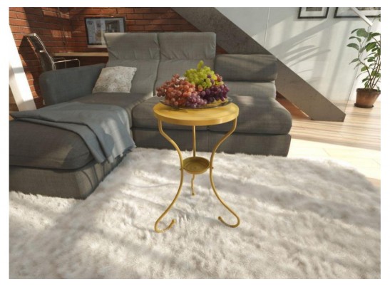 Журнальный столик Sheffilton SHT-CT10-1 золото в Каменске-Уральском