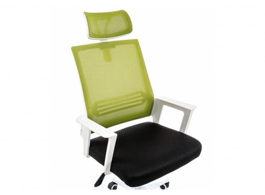 Компьютерное кресло Dreamer белое / черное / зеленое в Каменске-Уральском